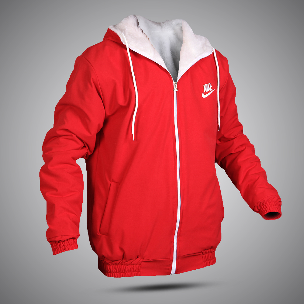 کاپشن مدل Nike قرمز