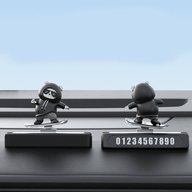 گجت خرس اسکیت سوار تلفنپارک دار